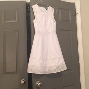 Cynthia Rowley white eyelet dress